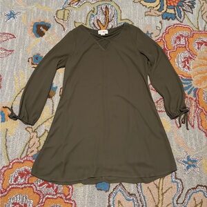Wishful Park Forest Green Long Sleeve Tunic